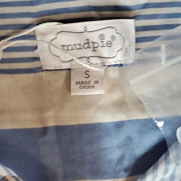 NEW MUDPIE Swim cover up dress S - Picture 4 of 9